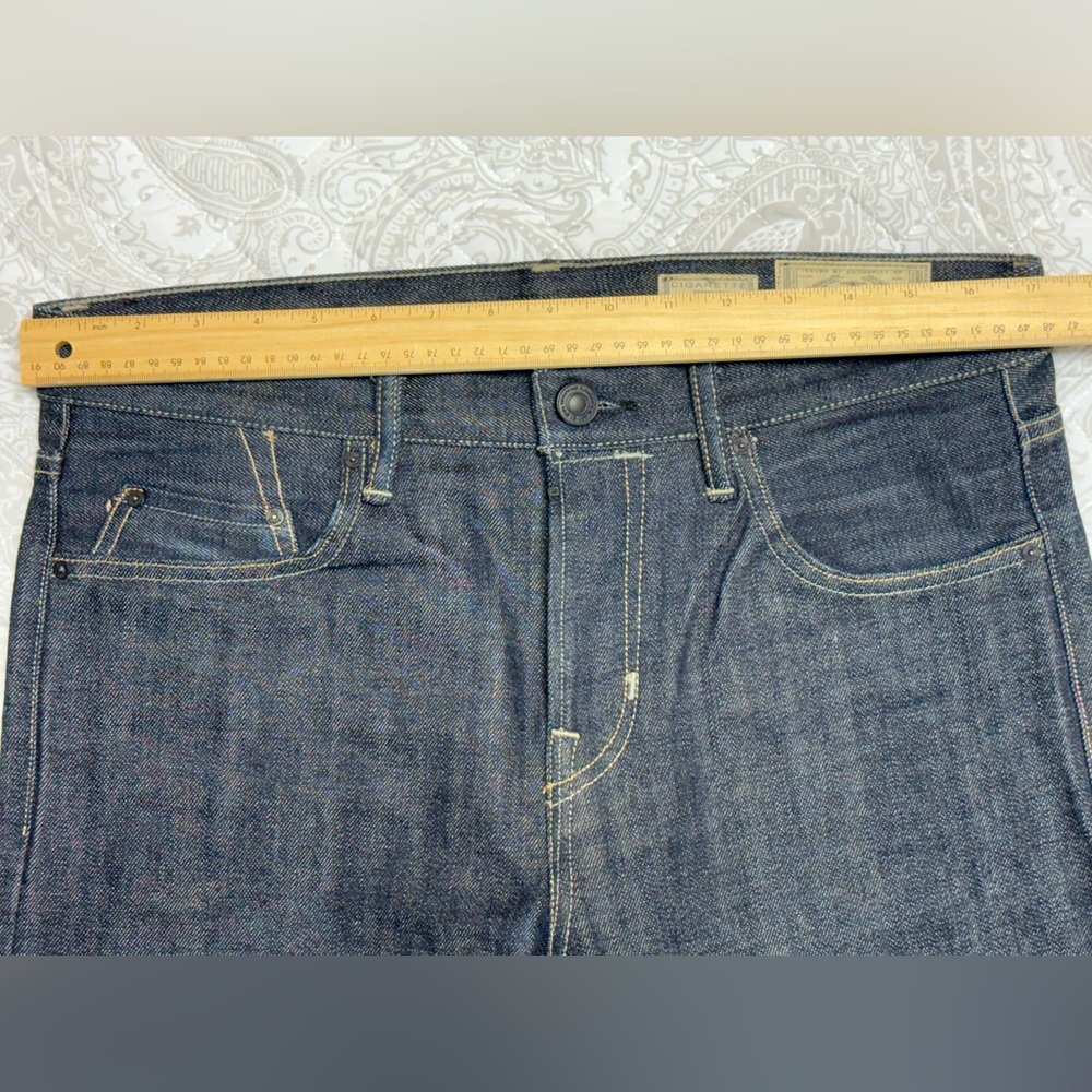 AllSaints Selvedge Raw Denim – Cigarette Fit – Size 30 - Picture 6 of 8